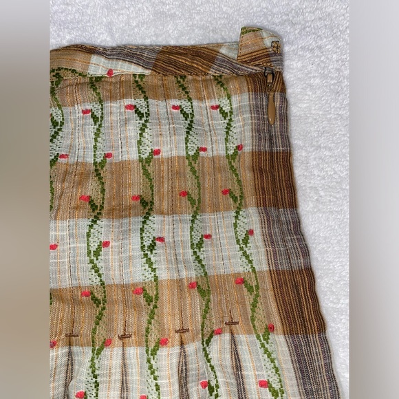 Free People pleated skirt boho bohemian cottagecore - Picture 7 of 7